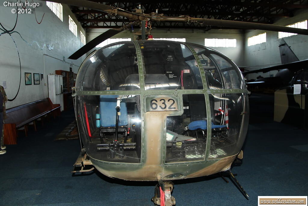 SAAF Museum PE Aulouette III CP5O1339